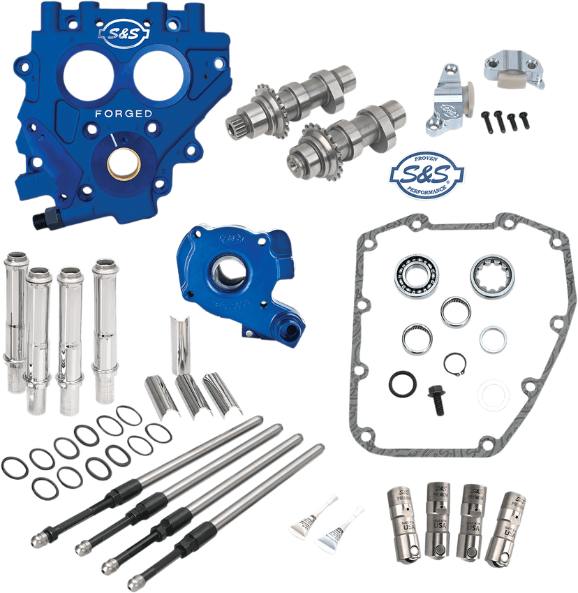 S&S CYCLE 0925-1106 Cam Chest with Plate Kit - 510C - Standard Cams - Twin Cam