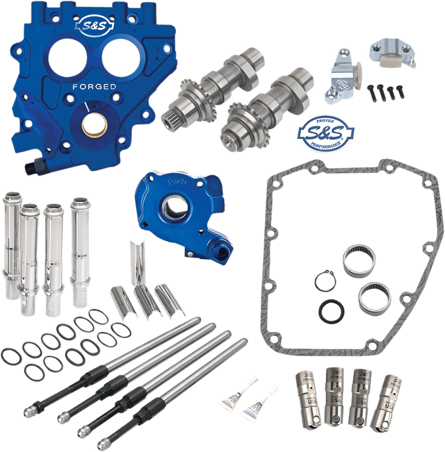 S&S CYCLE 0925-1111 Cam Chest with Plate Kit - 585C - Standard Cams - Twin Cam