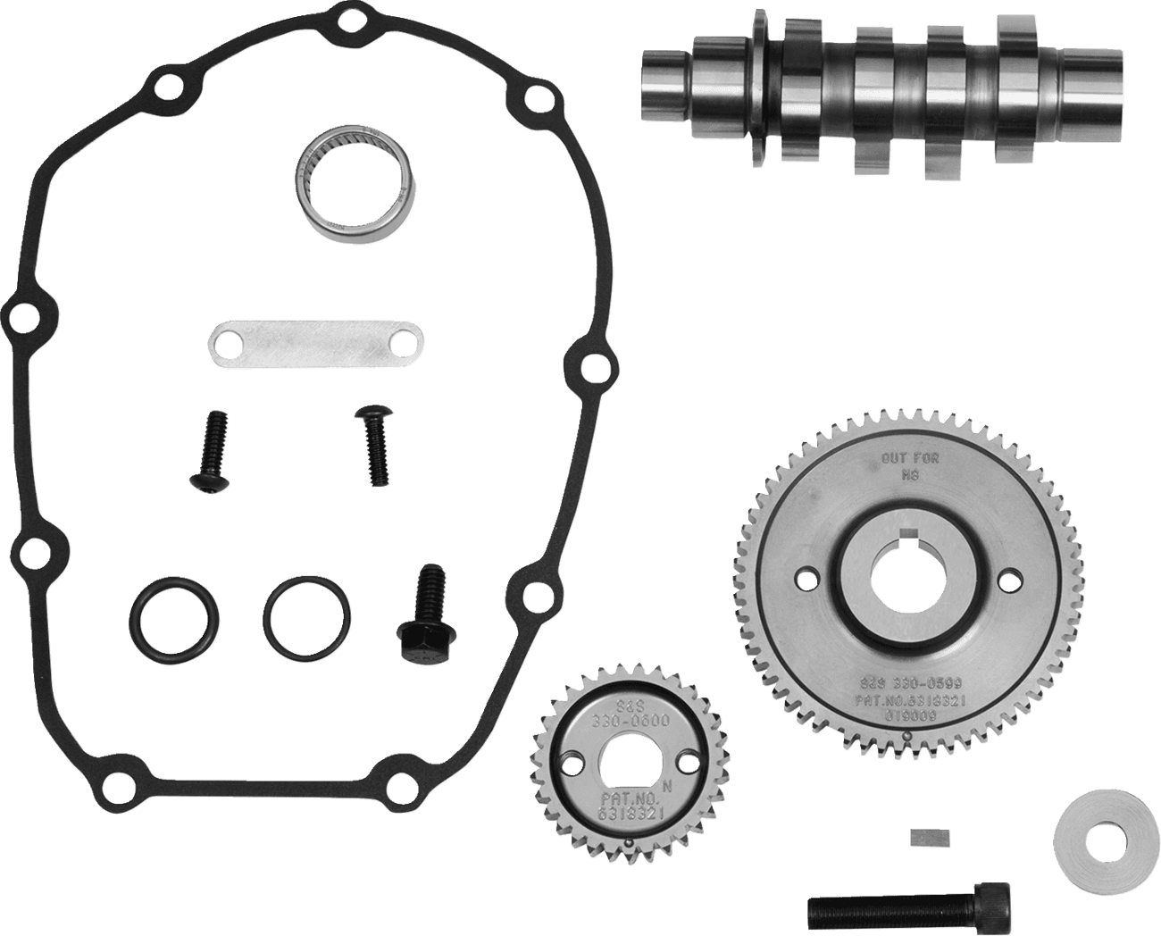 S&S CYCLE 0925-1161 Cam Kit - 465G - M8