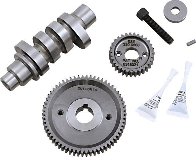 S&S CYCLE 0925-1342 Camshaft Kit - 590G - Gear Drive - M8 — image 3 of 3