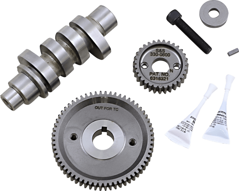 S&S CYCLE 0925-1342 Camshaft Kit - 590G - Gear Drive - M8 — image 3 of 3