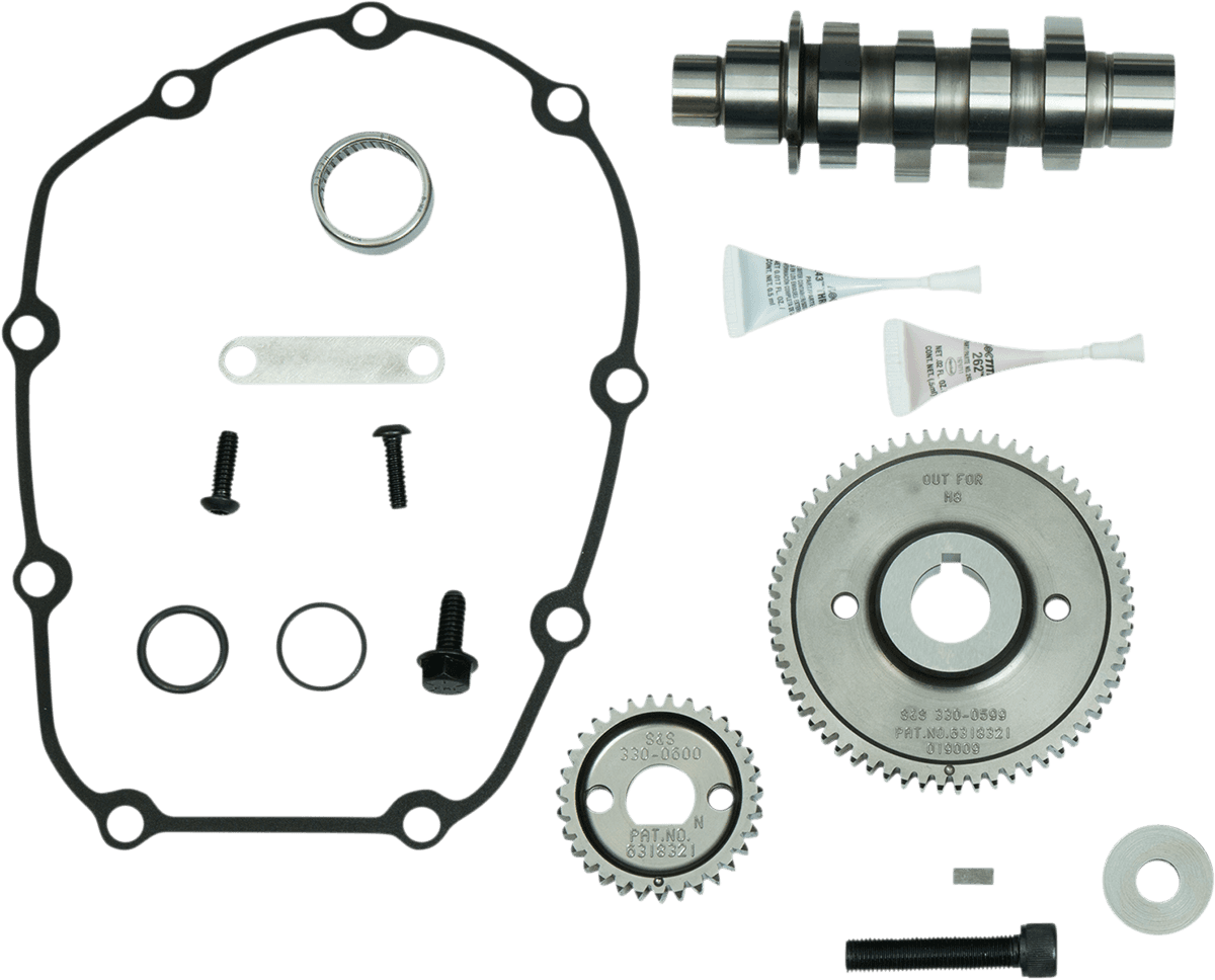 S&S CYCLE 0925-1342 Camshaft Kit - 590G - Gear Drive - M8