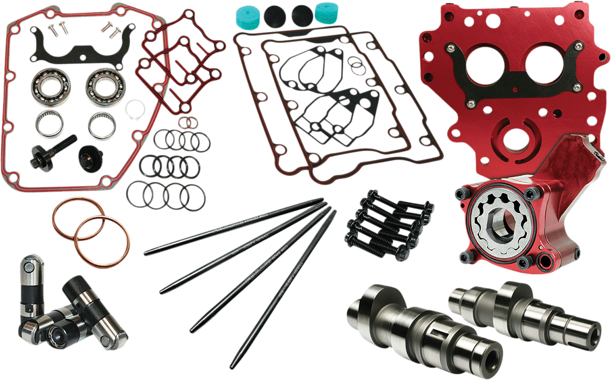 FEULING OIL PUMP CORP. 0925-1381 Camchest Kit - Race Series® - Reaper 630 - Gear Drive - w/One Piece Pushrods - Twin Cam '99-'06