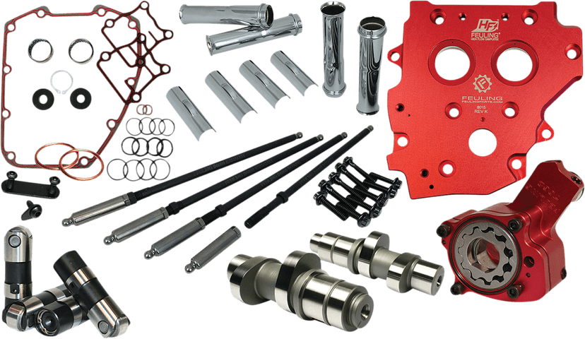 FEULING OIL PUMP CORP. 0925-1392 Camchest Kit - Race Series® - Reaper 574 - Gear Drive - w/Short Travel Lifters - Twin Cam '07-'17