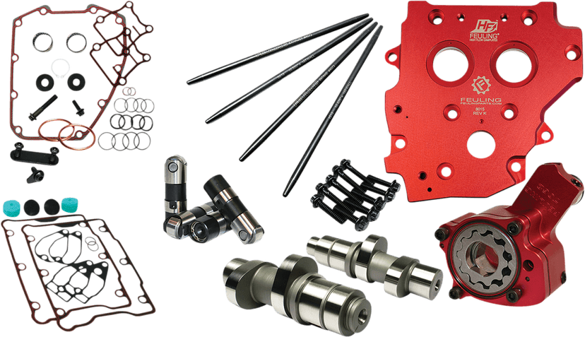 FEULING OIL PUMP CORP. 0925-1409 Camchest Kit - Race Series® - Reaper 594 - Gear Drive - w/One Piece Pushrods - Twin Cam '07-'17