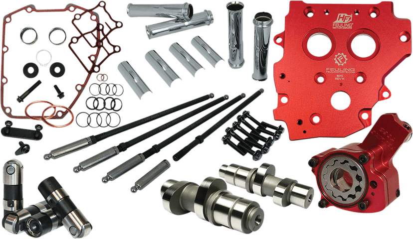 FEULING OIL PUMP CORP. 0925-1410 Camchest Kit - Race Series® - Reaper 594 - Gear Drive - w/Short Travel Lifters - Twin Cam '07-'17