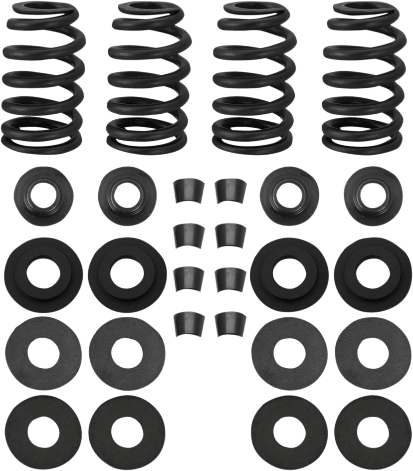 S&S CYCLE 0926-2722 Valve Spring Kit - 0.585" - Street Performance - Twin Cam '99-'04