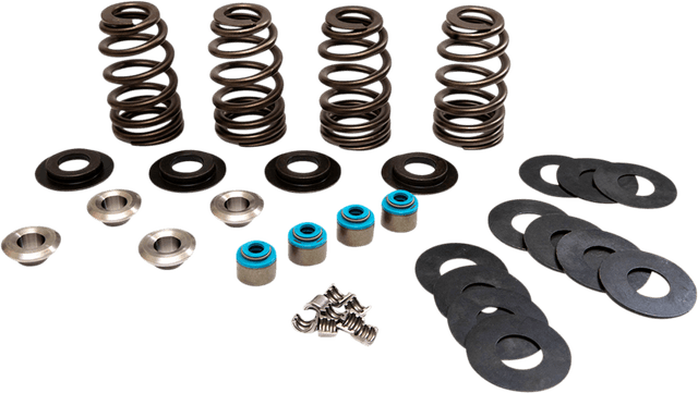 FEULING OIL PUMP CORP. 0926-3323 Valve Spring Kit - TI Retainers - For 7.00 mm Valve Stem - Twin Cam