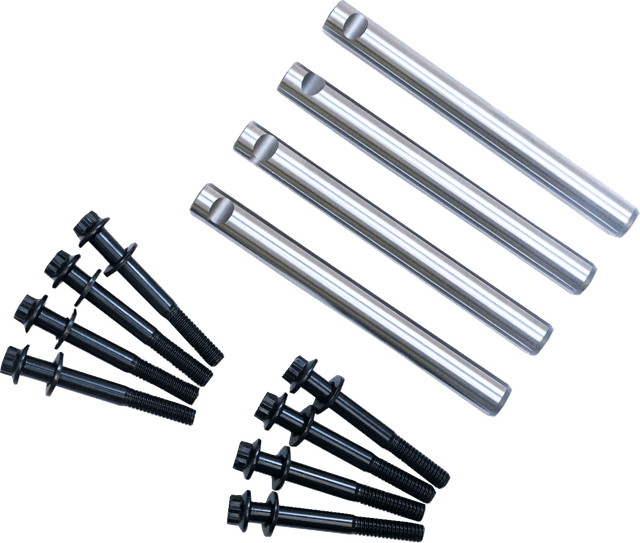 FEULING OIL PUMP CORP. 0927-0044 Gorilla Rocker Shaft and Arp Bolt Kit - 5/16"-18 x 2 3/4" - Early Twin Cam | Evolution | XL