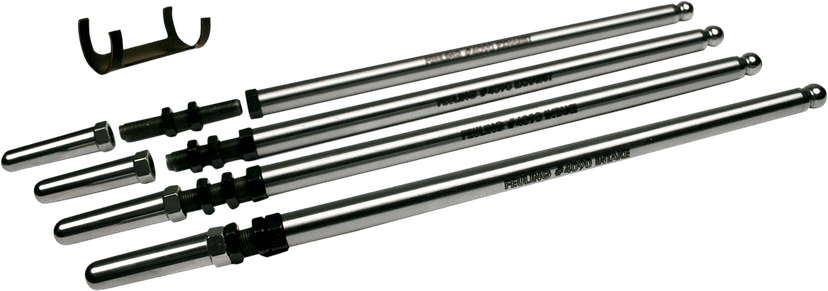 FEULING OIL PUMP CORP. 0928-0025 Fast Install® Pushrods - Adjustable - Evolution Big Twin
