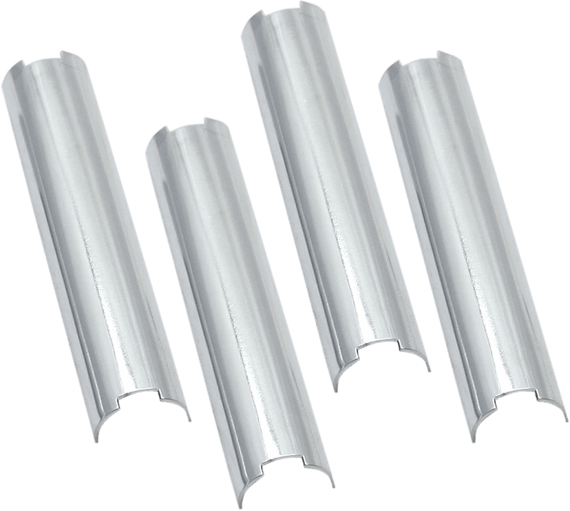 S&S CYCLE 0928-0058 Pushrod Cover Keeper Set - Chrome - 3.330" - Big Twin