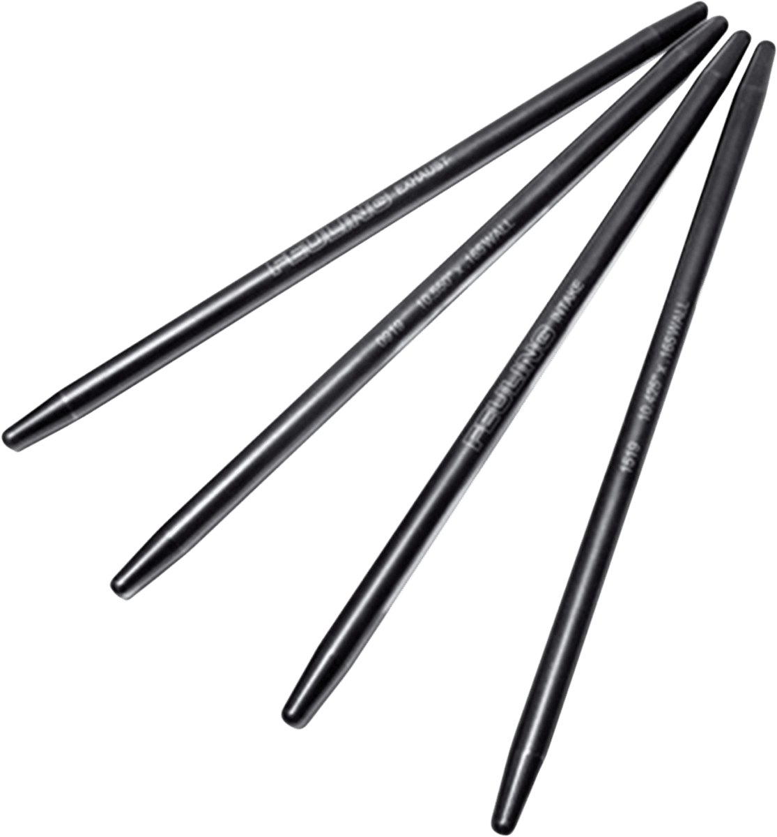 FEULING OIL PUMP CORP. 0928-0118 HP+® Pushrods - 0.020" Shorter than Stock - For 518 EVO Cam Grind Only - Evolution Big Twin