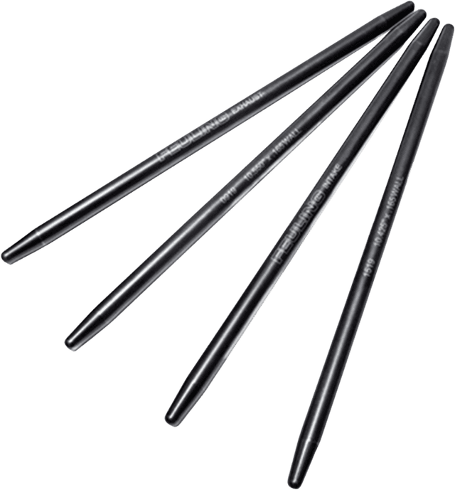 FEULING OIL PUMP CORP. 0928-0118 HP+® Pushrods - 0.020" Shorter than Stock - For 518 EVO Cam Grind Only - Evolution Big Twin