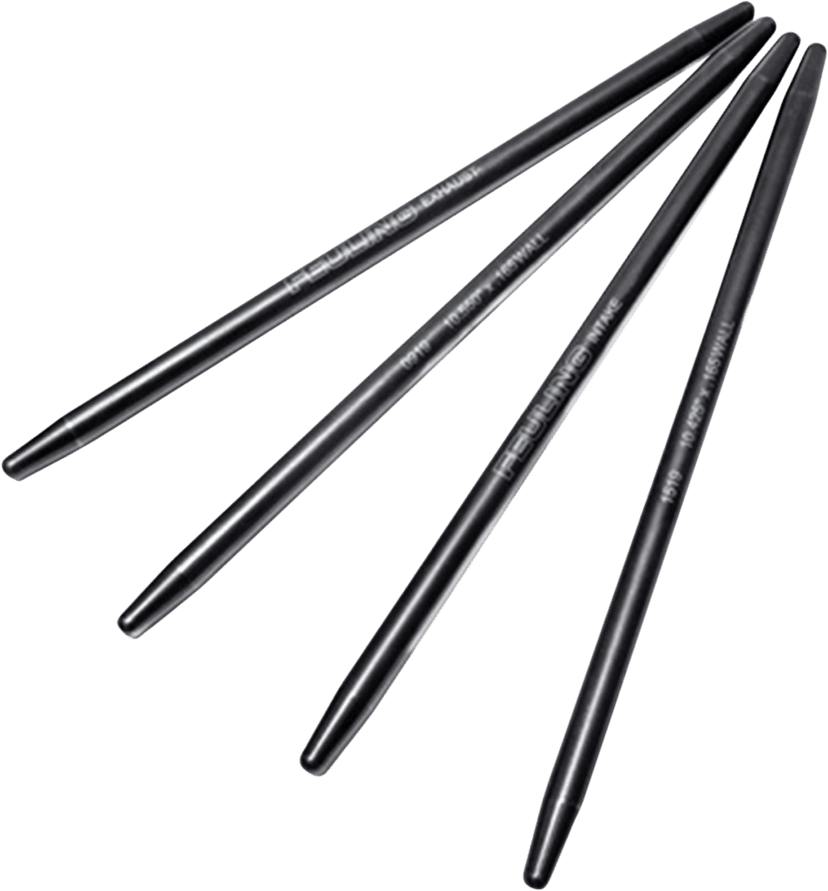FEULING OIL PUMP CORP. 0928-0118 HP+® Pushrods - 0.020" Shorter than Stock - For 518 EVO Cam Grind Only - Evolution Big Twin