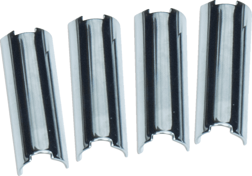 S&S CYCLE 0928-0121 Pushrod Cover Keeper Set - Chrome - 2.200" - M8