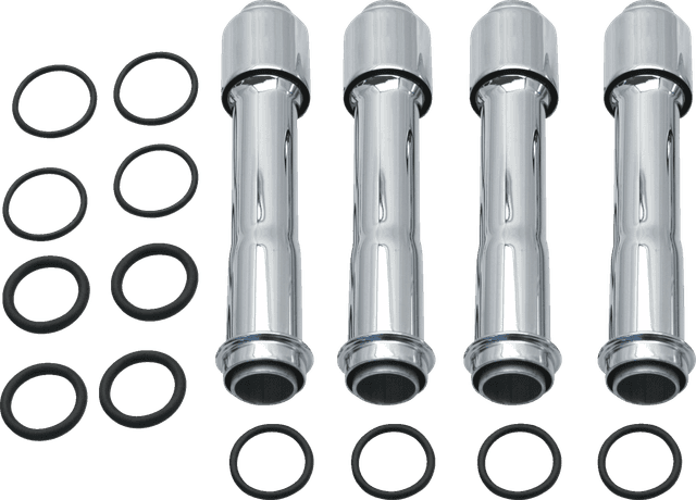 S&S CYCLE 0928-0122 Pushrod Cover Kit - Chrome - Twin Cam | M8 — image 2 of 2