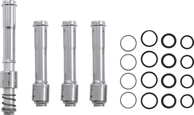 S&S CYCLE 0928-0122 Pushrod Cover Kit - Chrome - Twin Cam | M8 — image 1 of 2