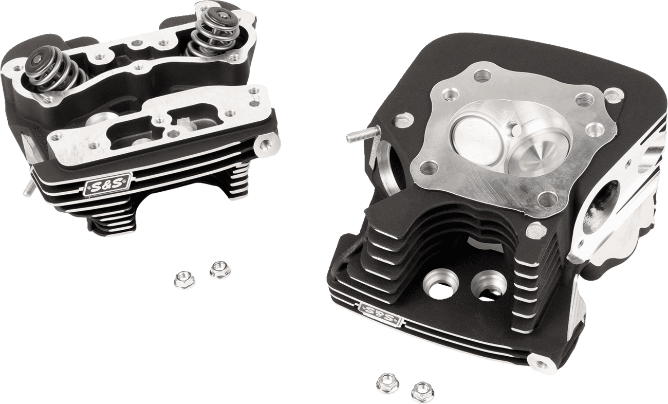 S&S CYCLE 0930-0058 Cylinder Heads - 79 cc - Super Stock® - Twin Cam