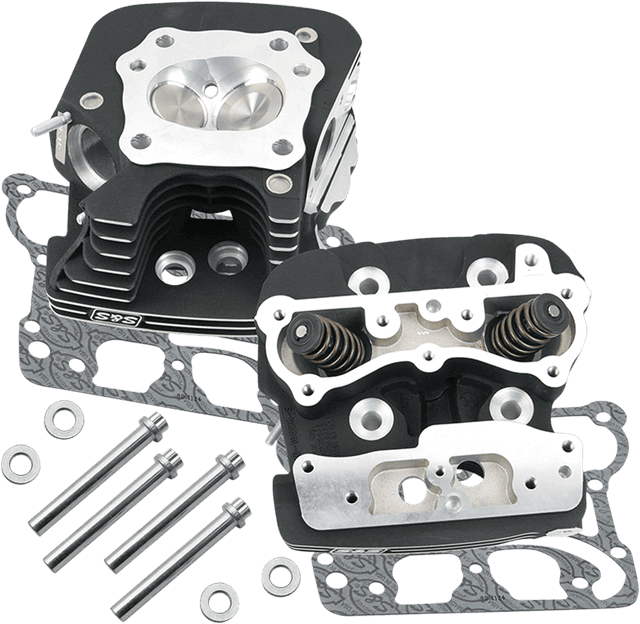 S&S CYCLE 0930-0139 Cylinder Heads - 79 cc - Super Stock® - Twin Cam