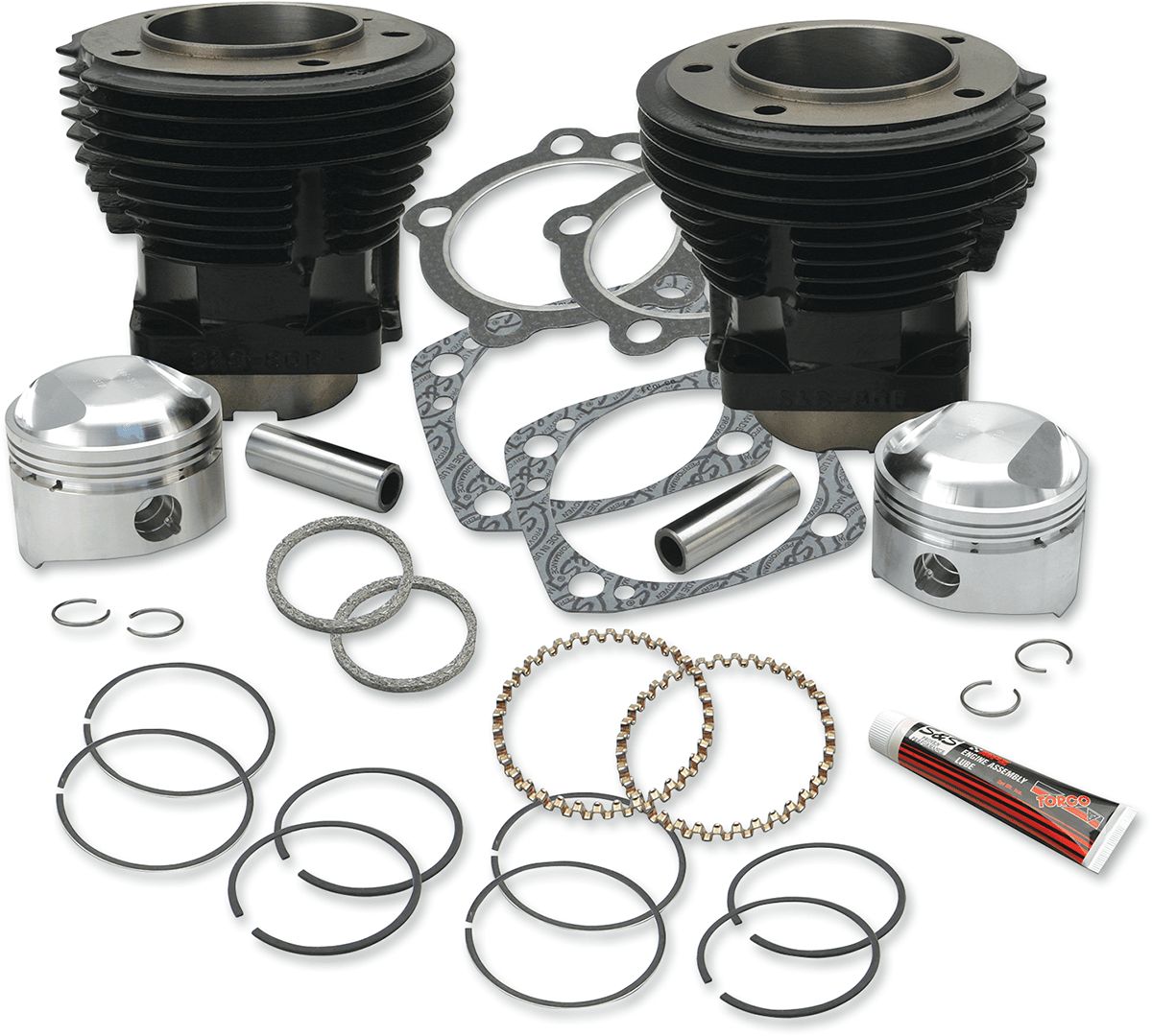 S&S CYCLE 0931-0688 Cylinders and Pistons - 80" - Low Compression