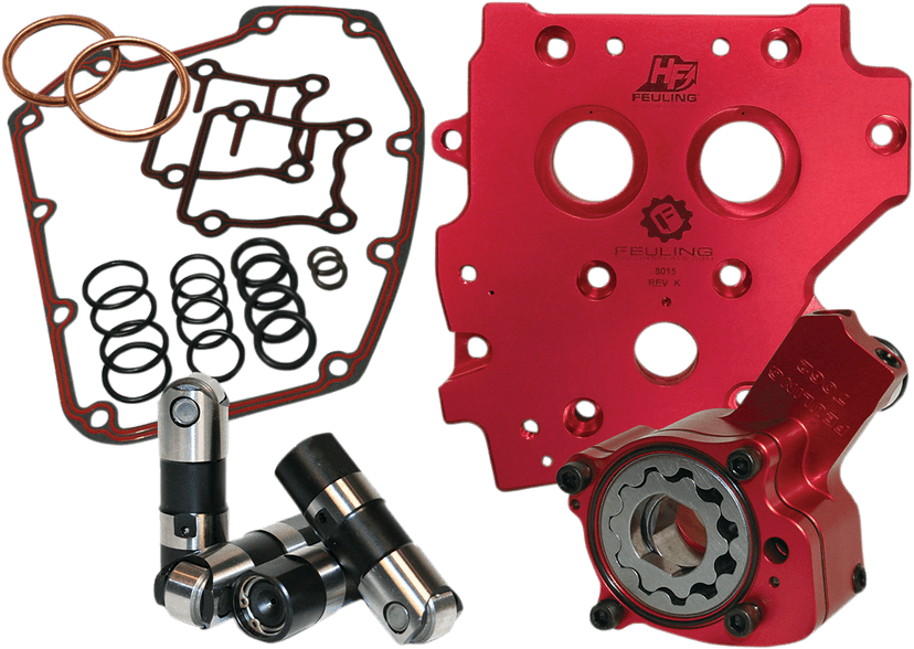 FEULING OIL PUMP CORP. 0932-0030 Performance Oil System - Twin Cam
