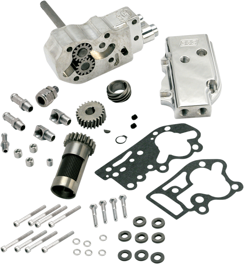 S&S CYCLE 0932-0150 Oil Pump with Gears - Universal Cover - '78-'91 Big Twin