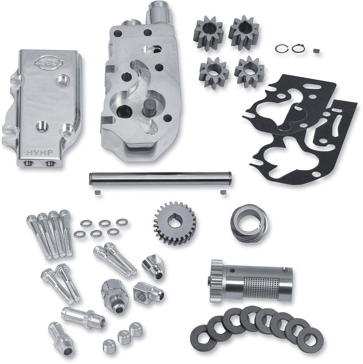 S&S CYCLE 0932-0188 HVHP Oil Pump with Gears - Universal