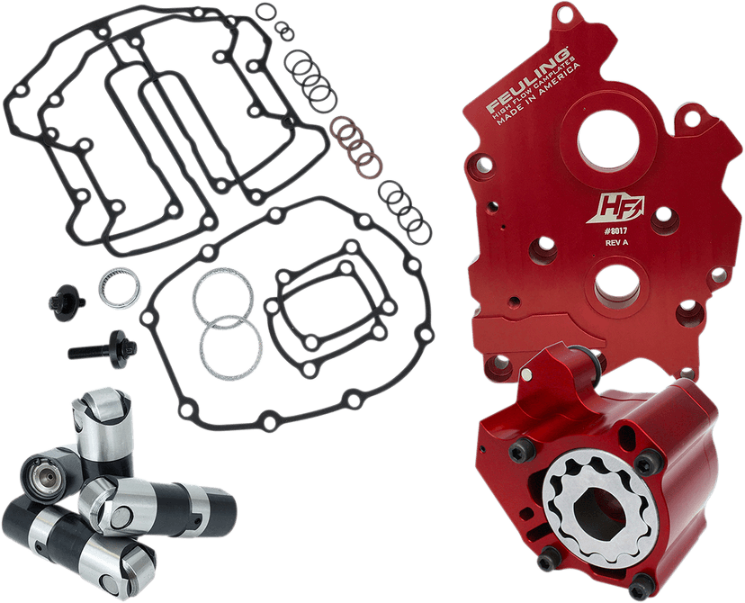 FEULING OIL PUMP CORP. 0932-0199 Race Series® Oil System Kit - Oil Cooled - M8