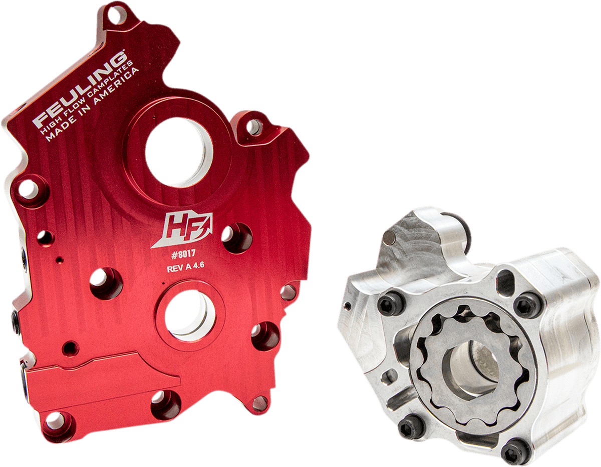 FEULING OIL PUMP CORP. 0932-0230 Oil Pump with Cam Plate - HP+® - Center/Water Cooled - M8