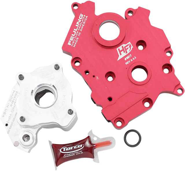 FEULING OIL PUMP CORP. 0932-0230 Oil Pump with Cam Plate - HP+® - Center/Water Cooled - M8 — image 2 of 2