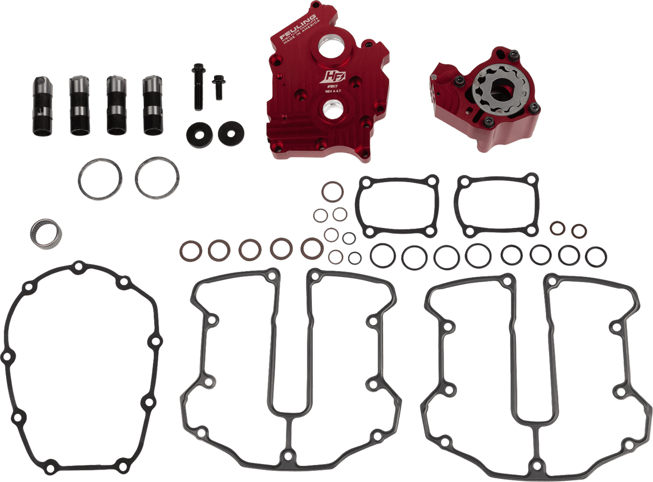 FEULING OIL PUMP CORP. 0932-0293 Race Series® Oil System Kit - Oil Cooled - '17-'26 M8