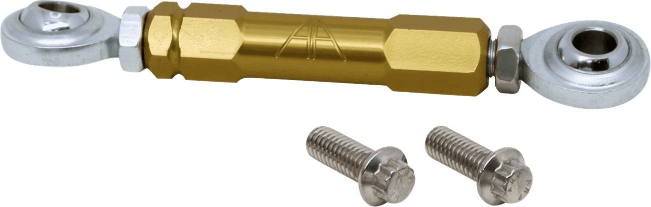 ALLOY ART 0933-0146 Adjustable Stabilizer Link - Front - Gold Anodized - Touring