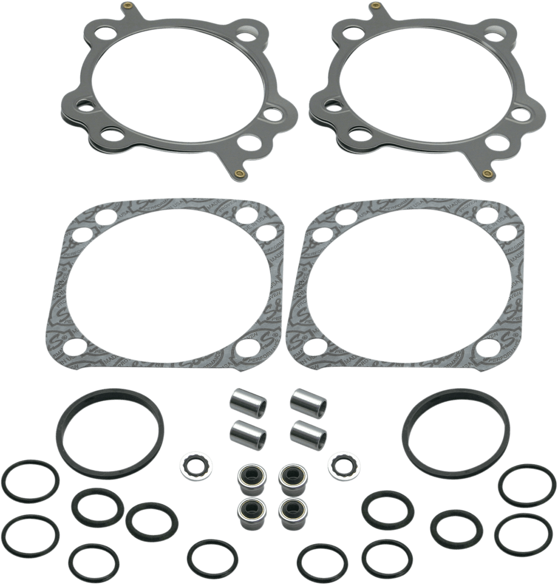 S&S CYCLE 0934-0653 Top End Gasket Kit - 4-1/8" - Big Twin