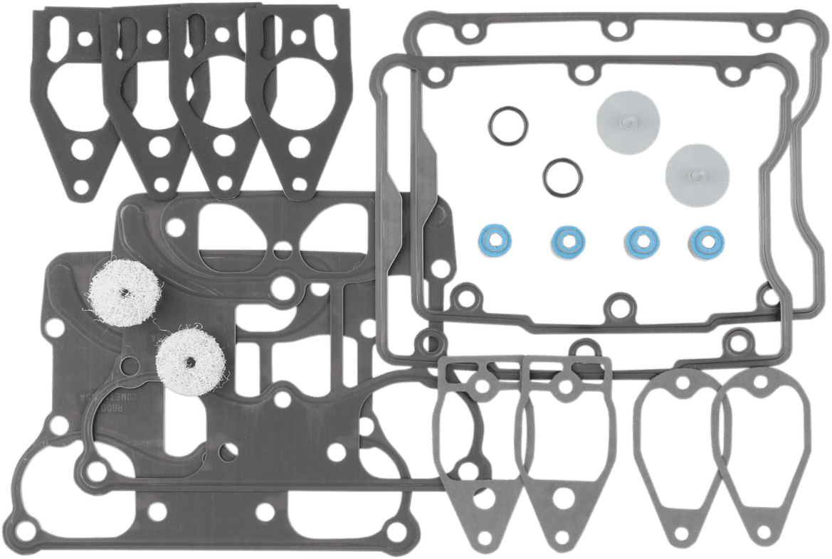 COMETIC 0934-1217 Rocker Box Gasket Kit with seals 0.530" OD Value guides - Screamin' Eagle
