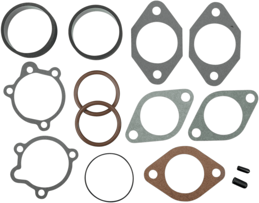 JAMES GASKET 0934-1610 Intake/Carburetor Gasket Kit - Bendix/Keihin/?Tillotson (Butterfly Style)