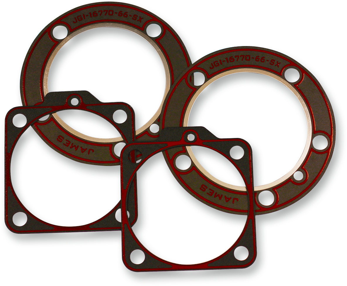 JAMES GASKET 0934-5877 Head/Base Gasket - Big Bore - '66-'84 Shovelhead