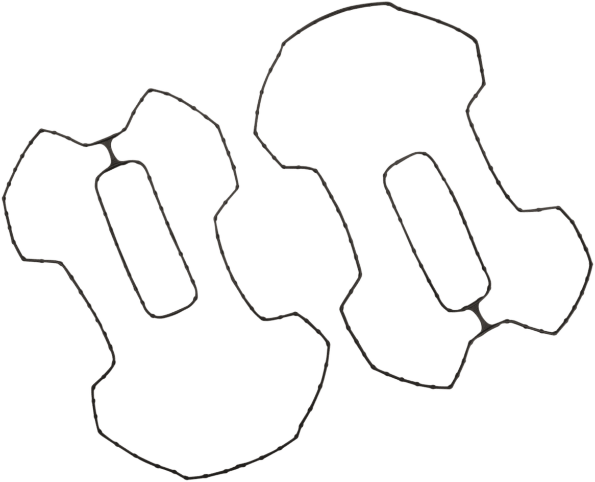 COMETIC 0934-5950 Lower Rocker Box Cover Gasket - '17-'24 M8