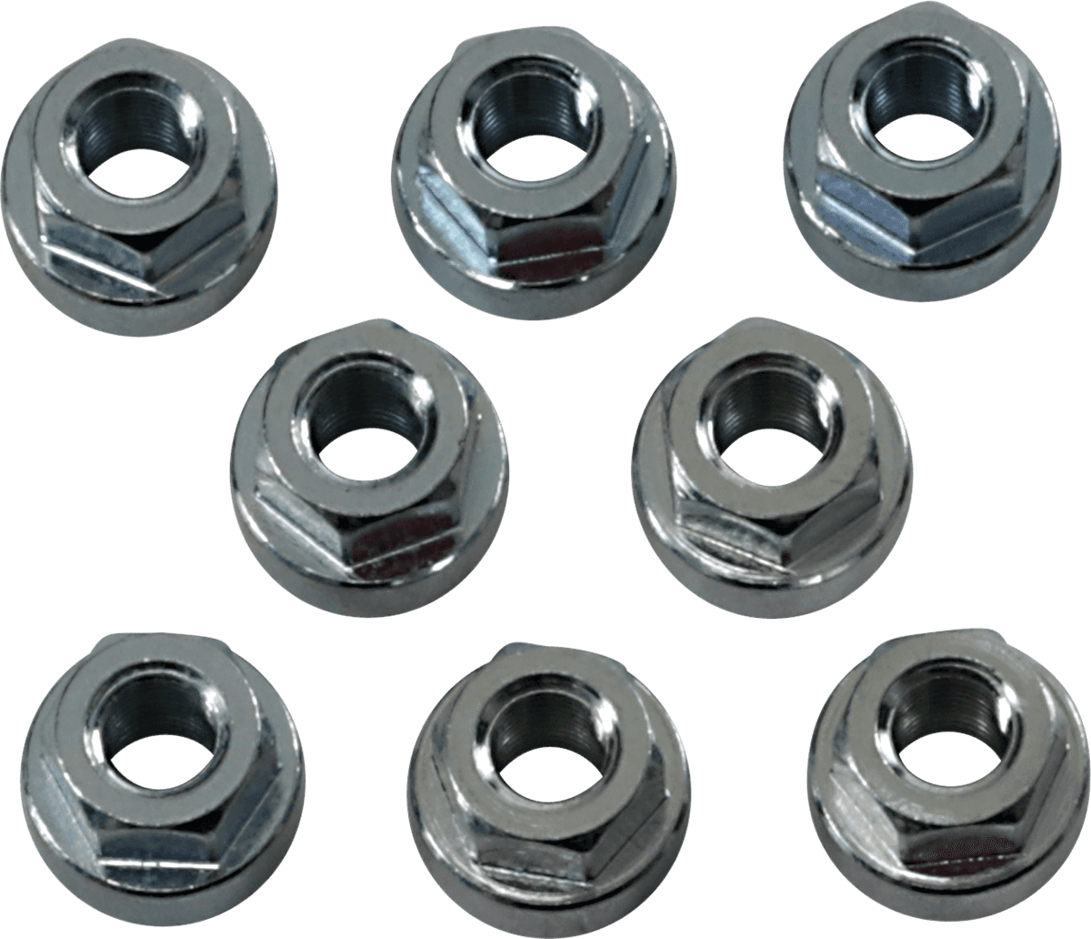 JAMES GASKET 0934-6500 Exhaust Flange Nuts - 8-Pack
