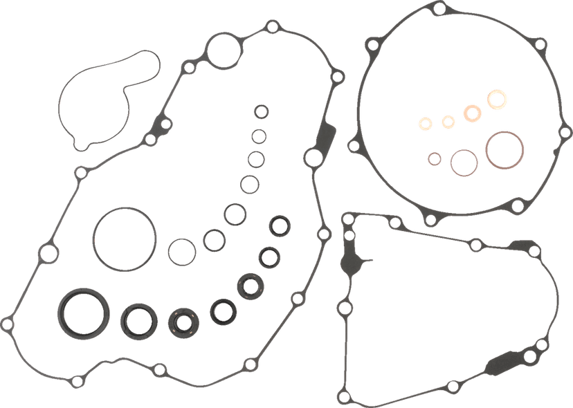 COMETIC 0934-7874 Bottom End Gasket Kit with Oil Seals - Yamaha