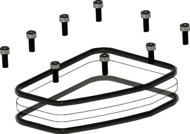 TRASK 0934-8037 Assault Cam Cover Repair Kit - Twin Cam