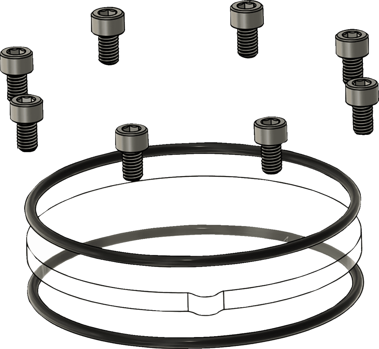 TRASK 0934-8038 Assault Cam Cover Repair Kit - M8