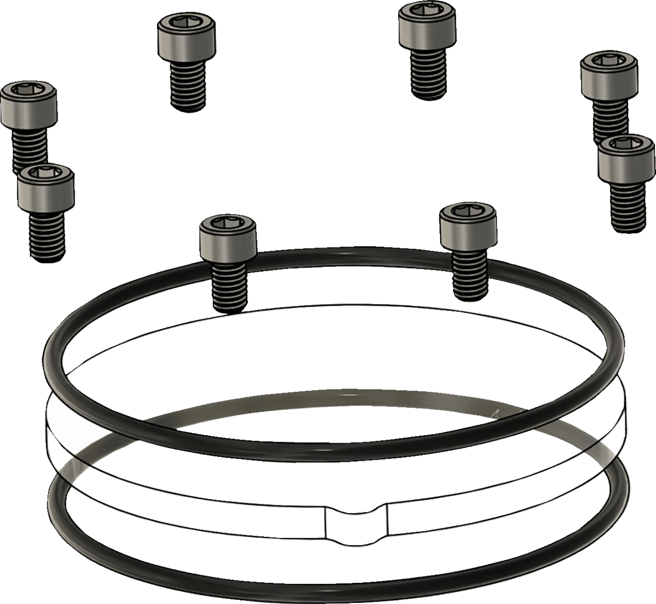TRASK 0934-8038 Assault Cam Cover Repair Kit - M8