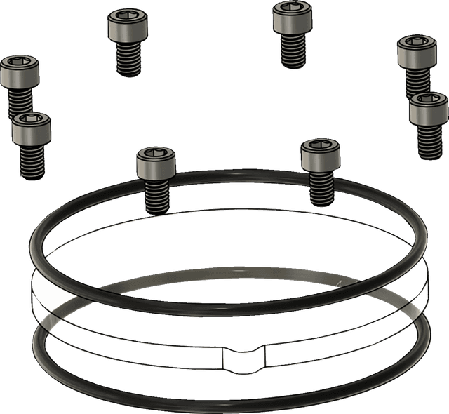 TRASK 0934-8038 Assault Cam Cover Repair Kit - M8