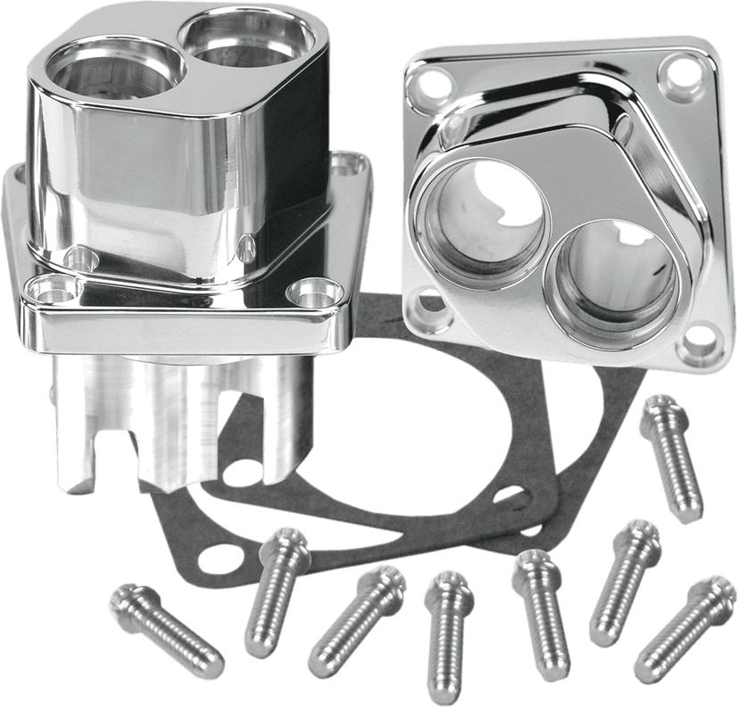 S&S CYCLE 0940-0953 Billet Tappet Guides - Chrome - Big Twin