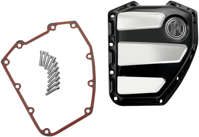 PERFORMANCE MACHINE (PM) 0940-1181 Cam Cover - Scalloped - Platinum Cut - Twin Cam
