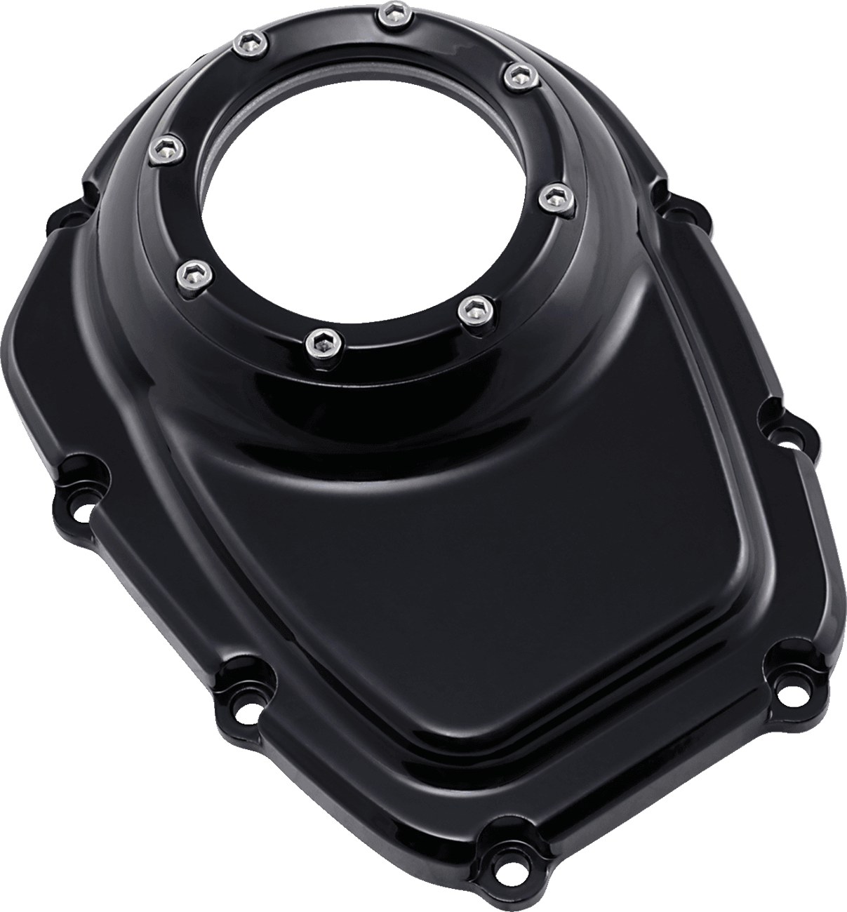 TRASK 0940-1872 Assault Series Cam Cover - Gloss Black Powdercoat - M8