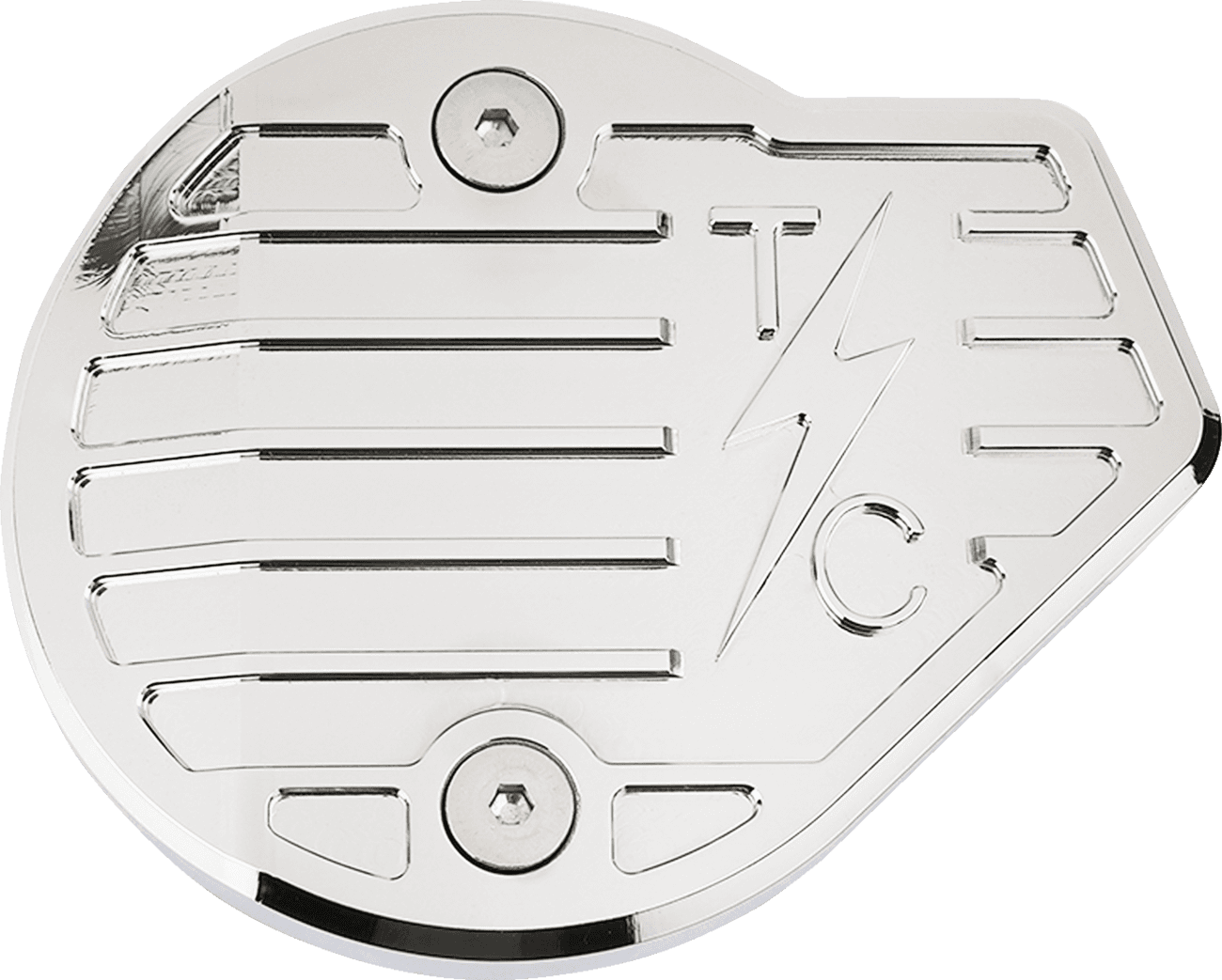 THRASHIN SUPPLY CO. 0940-2220 Cam Cover - Gen 2 - Finned - Chrome - M8