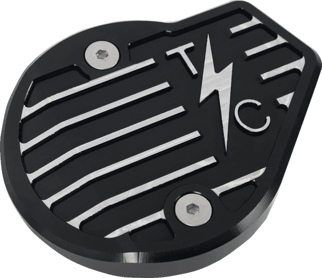 THRASHIN SUPPLY CO. 0940-2221 Cam Cover - Gen 2 - Finned - Twice Cut - Black - M8 — image 1 of 6