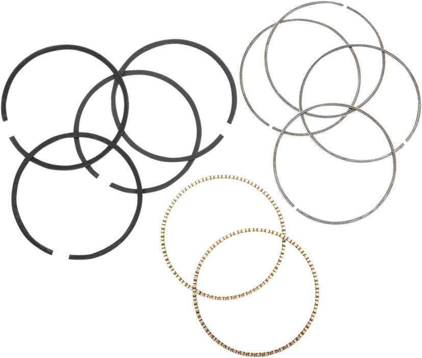 S&S CYCLE 941301 Replacement Piston Rings - 4.000" - +0.010"
