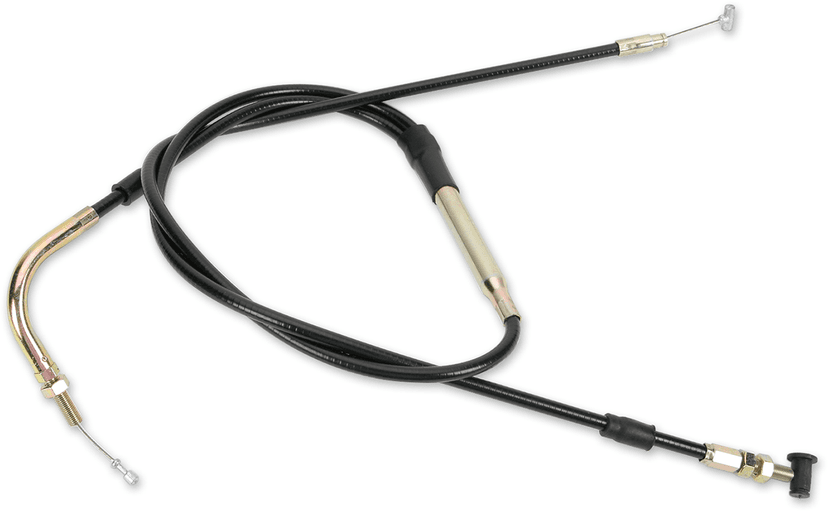 PARTS UNLIMITED 977 Black Vinyl Throttle Cable - Arctic Cat